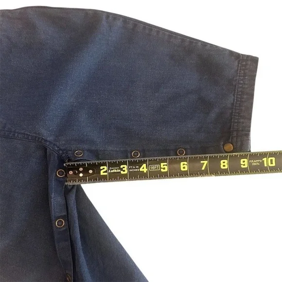 VTG 90s Bugle Boy Kids Blue Denim Overalls Size 2T Snap Inseam Retro Spors - Picture 7 of 9